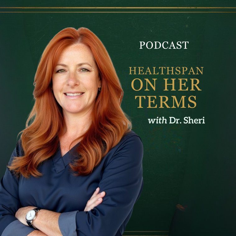 Healthspan on Her Terms podcast cover
