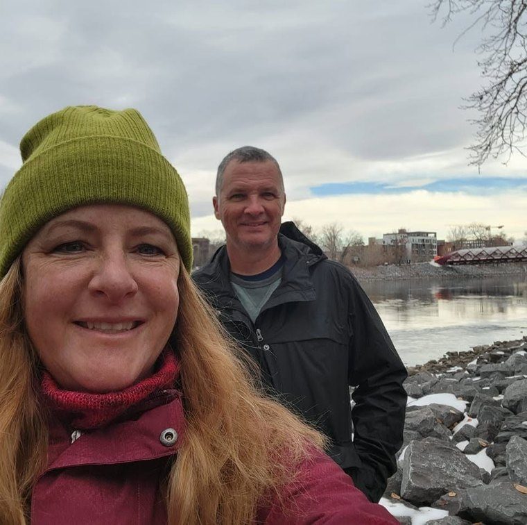 Dr. Sheri with her husband