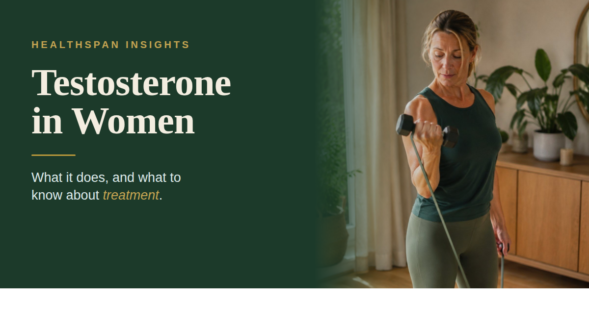 Testosterone in women: what it does and what to know about treatment, with Dr. Sheri Erwin